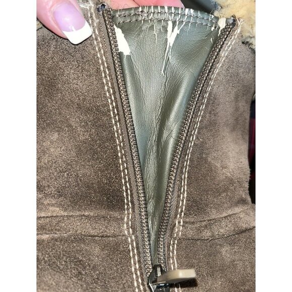 Sorel Women Boots Northern Lite Winter Thinsulate NL1431 265 Suede Beige Sz 9.5 - Picture 16 of 16